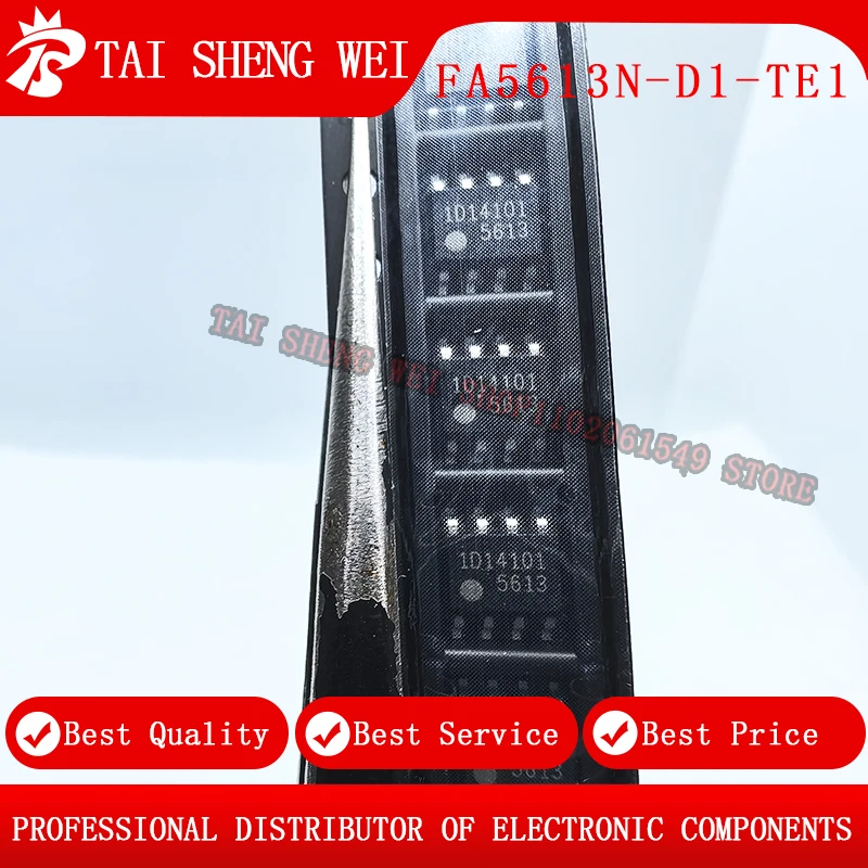 

10pcs of brand new FA5613N-D1-TE1 FA5613 silk screen 5613 SOP-8 power management chip