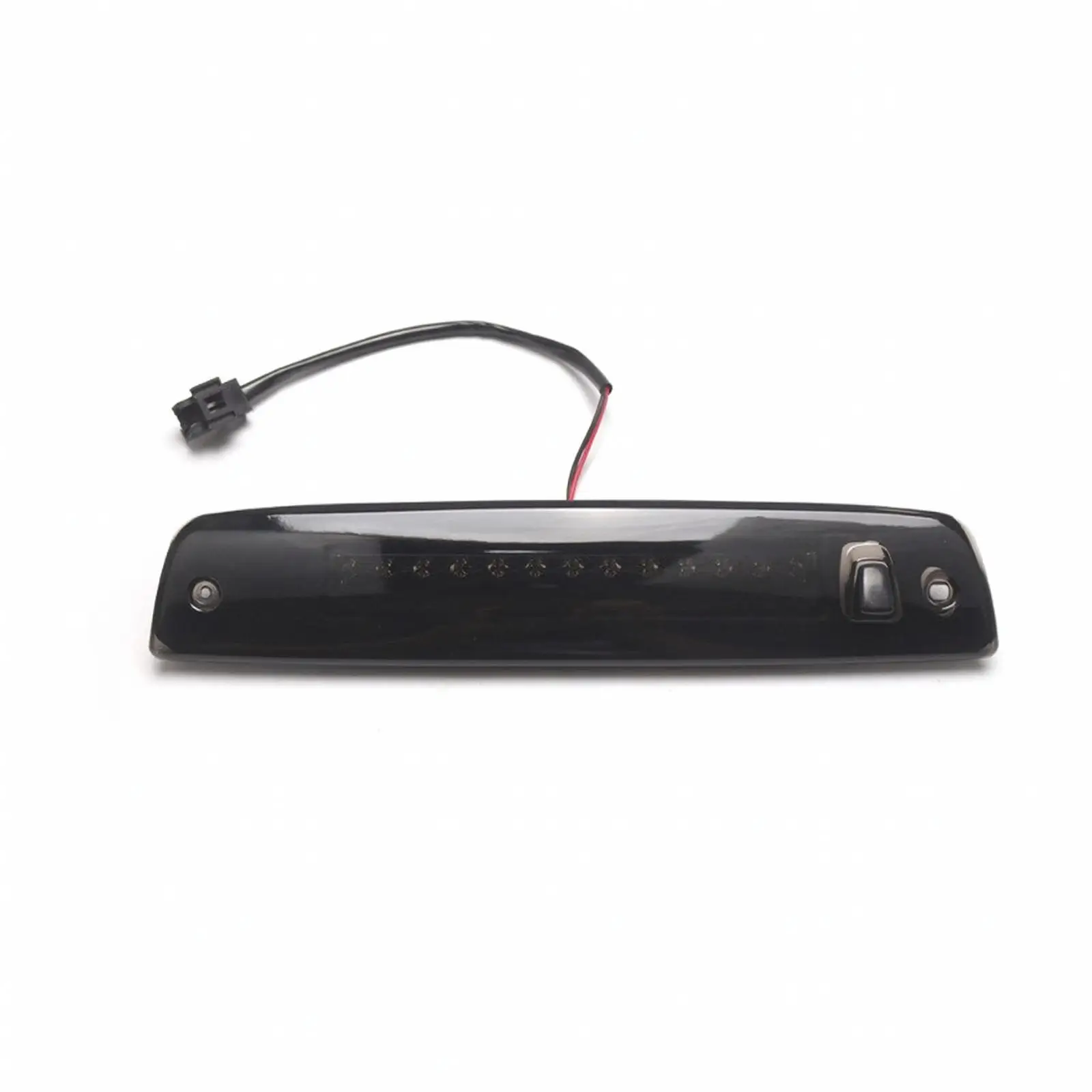 High-Mounted LED Brake Plug-in Light and Play Replacement Third Brake Light with Wiring Connector 12V Bright for Vehicle Repair