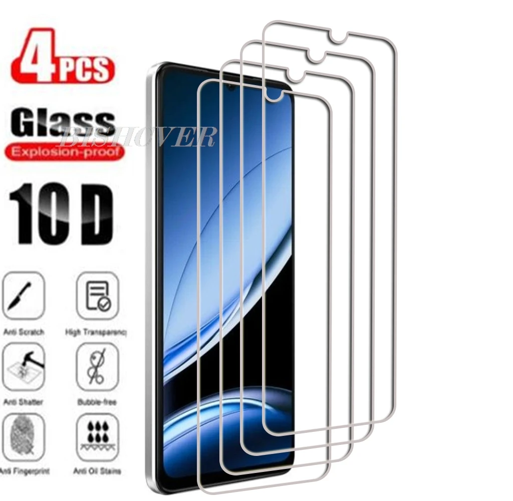 4Pcs Tempered Glass For Doogee Note 59 Pro Pro+ Plus 5G Note59 Note59Pro 59Pro+  Screen Protector Phone Protective Glass Film 9H