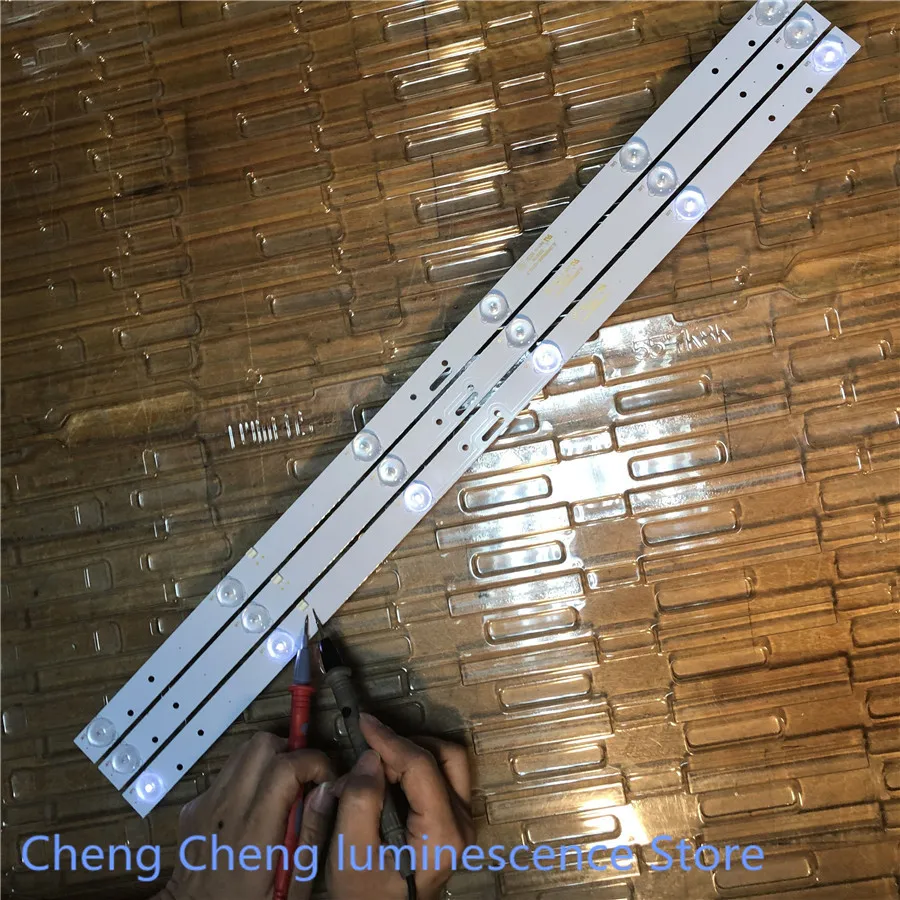 30Pieces/lot for New led backlight for 32inch strip LE-8822A SJ.HL.D3200601-2835BS-F 6v 6lamp 575MM 100%NEW