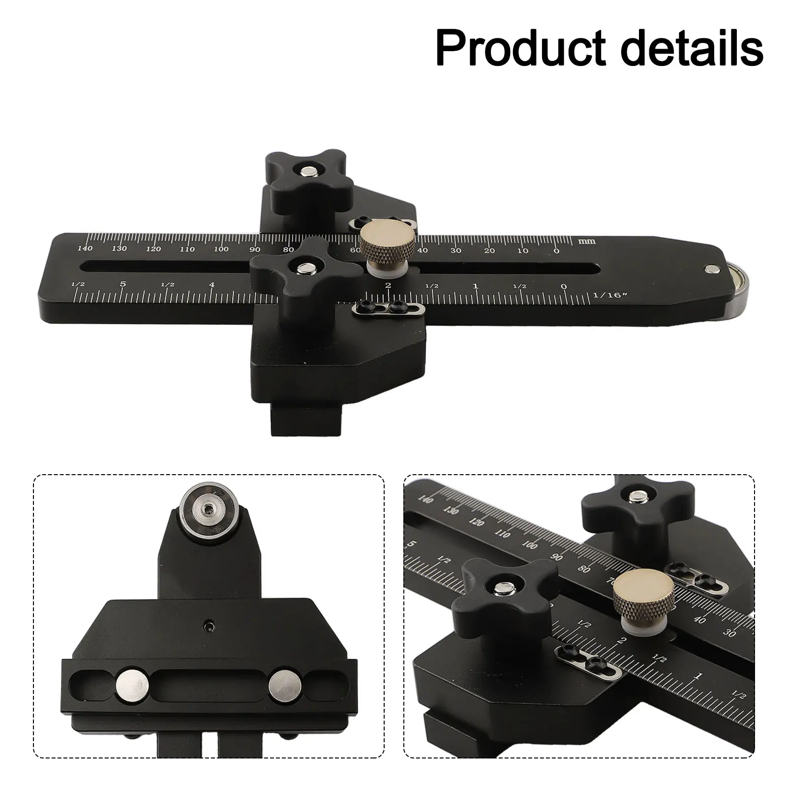 Aluminum Alloy Table Saw Jig Designed for Easy Use in Producing Consistent and Precise Thin Strips During Woodwork Projects