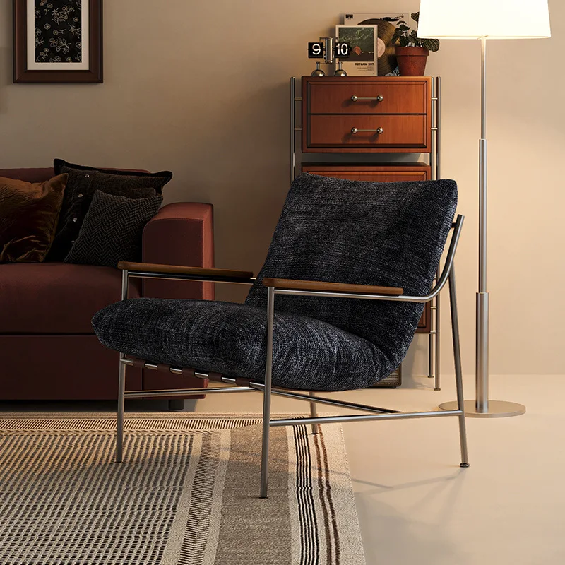 

Single sofa chair Designer lounge chair Modern light luxury sofa Single chair