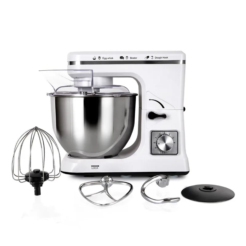 5L Chef Machine profesjonalny pomoc kuchenna Blender do żywności 1000W Cream Whisk ciasto z miską Metal Gear mikser na stojaku