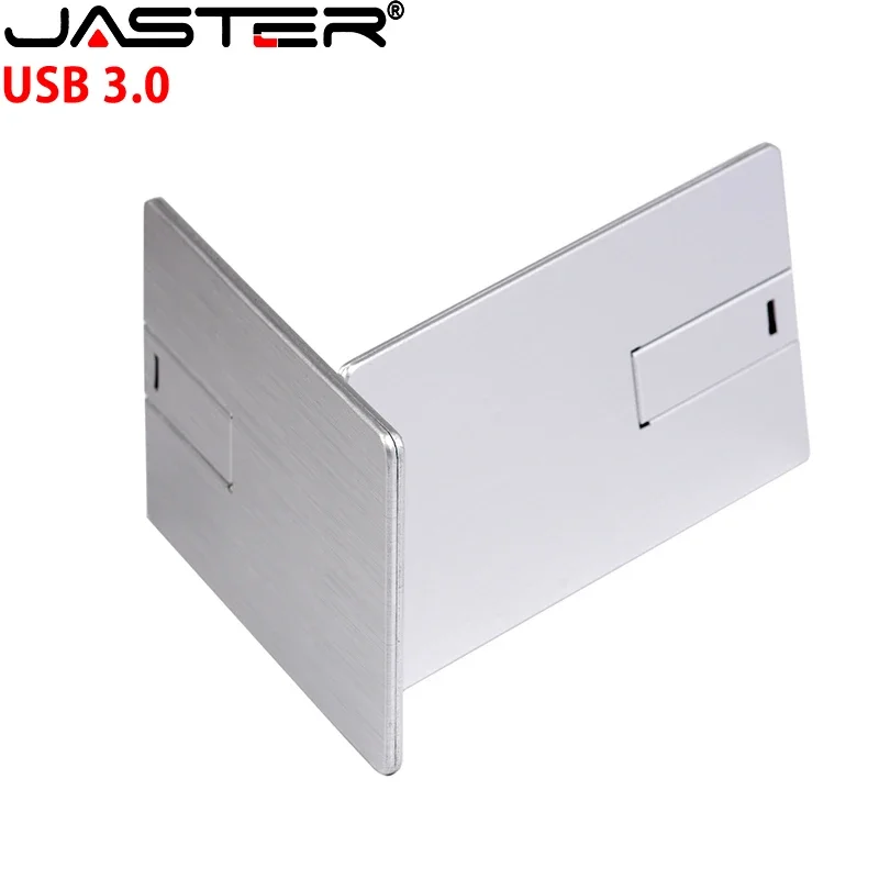 JASTER High Speed USB 3.0 Flash Drive 128GB Rotatable Metal Card Memory Stick 64GB Waterproof Creative Gift Memory Stick 32GB