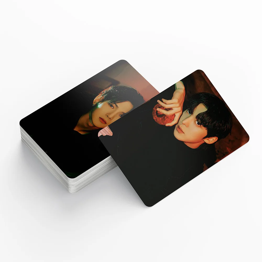 Imagem -05 - Kpop Ateez Lomo Cartões Hongjoong Seonghwa Yunho Yeosang San Mingi Wooyoung Jongho Photocards Fãs de Alta Qualidade Presente 55 Pcs por Conjunto