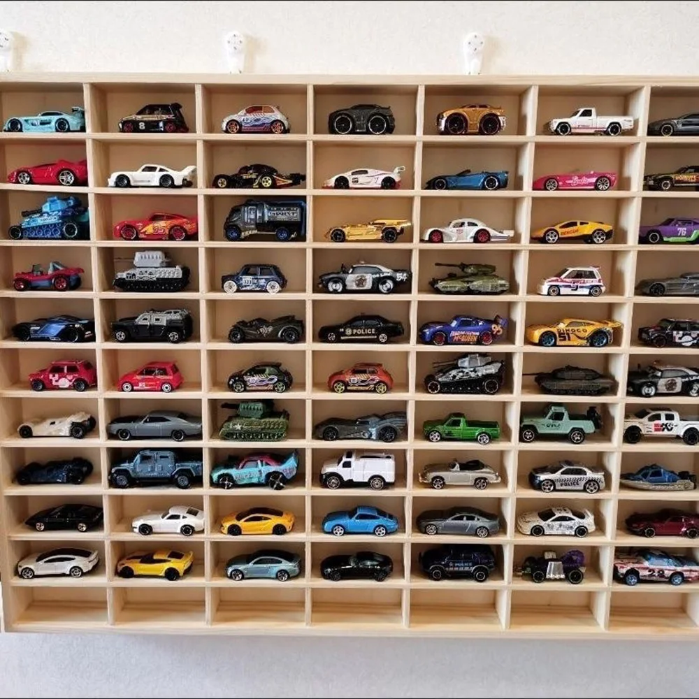 60 Grids FOR Hot Wheels Diecast Car Matchbox 1/64 Display Toy Dolls Storage image 6