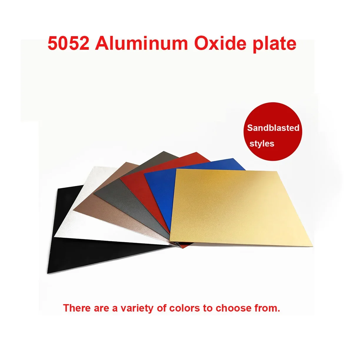 

Silvery Anodized Aluminum Alloy Plate Sand blasted Version, Aluminum Alloy Plate 100x100mm 200x200mm Thick 0.5mm/ 0.8/ 1/1.2/ 2m