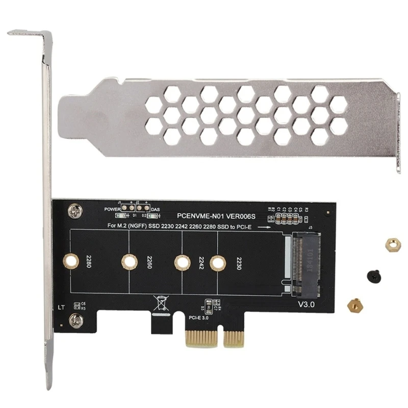 Преобразователь адаптера протокола NVME в PCIE1X обеспечивает работу компьютера и SSD-карты