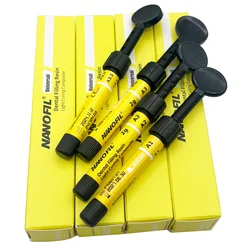 Dental Restoration Syringe Universal Color Shade Dentistry Enamel Material Aesthetics Composite Resin Compressive Strength