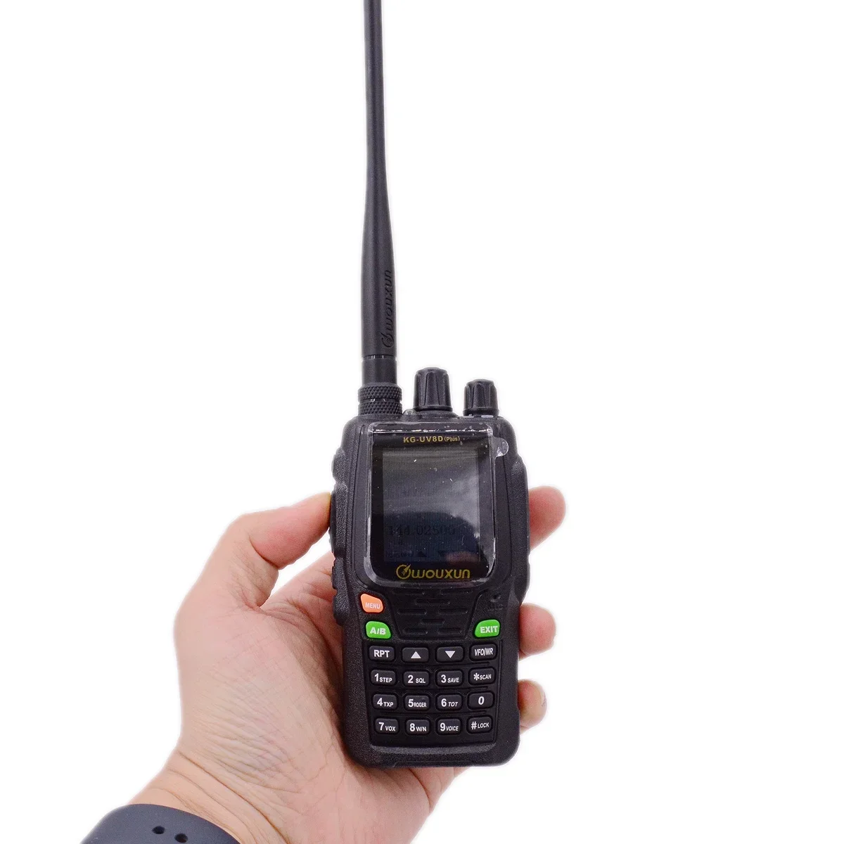 WOUXUN-Talkie Walperforé à cryptage vocal, répéteur à bande croisée, radio bidirectionnelle, VHF UHF, broucroisement portable, Tressing, KG, UV8D Plus