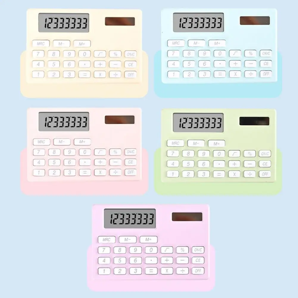 آلة حاسبة مكتبية عالية الكفاءة مع شاشة عرض ، استجابة مفاتيح سريعة ، مكتب ، منزل ، مدرسة