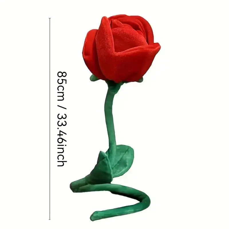 Großer Roter Künstlicher Rosenstrauß für Heimdekoration, Valentinstag und Muttertag Geschenke, Hochzeitsdekoration – Detail 5