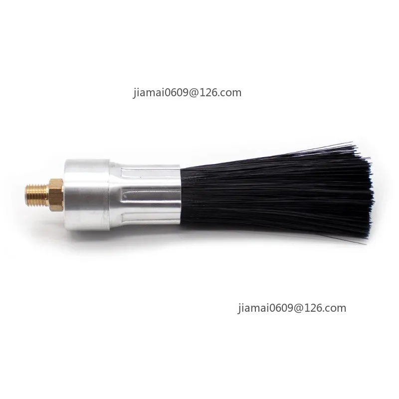10PCS Nylon Round Lubricating Oil Brush M8 M10 Thread Automatic Oiling Brush For Chain Guideway Escalator
