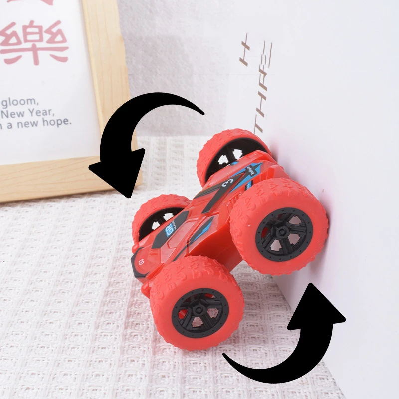 Double Side Inertia Pull Back Car Toy Anti fall Shatter Proof Safety Vehicle Model For Boys Girls