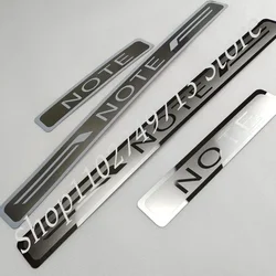 Car Styling For Nissan Note 2020 2021 2022 Car Accessories Stainless Steel Door Sill Scuff Plate/Door Sill Door Sill Scuff