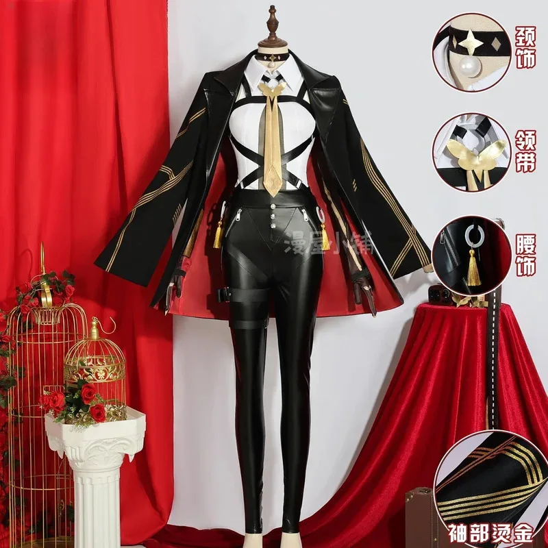 

Evelyn Chevalier Косплей Костюм Хэллоуин Рождественский Фестиваль Вечеринка Comic Con Аниме Игровой Костюм