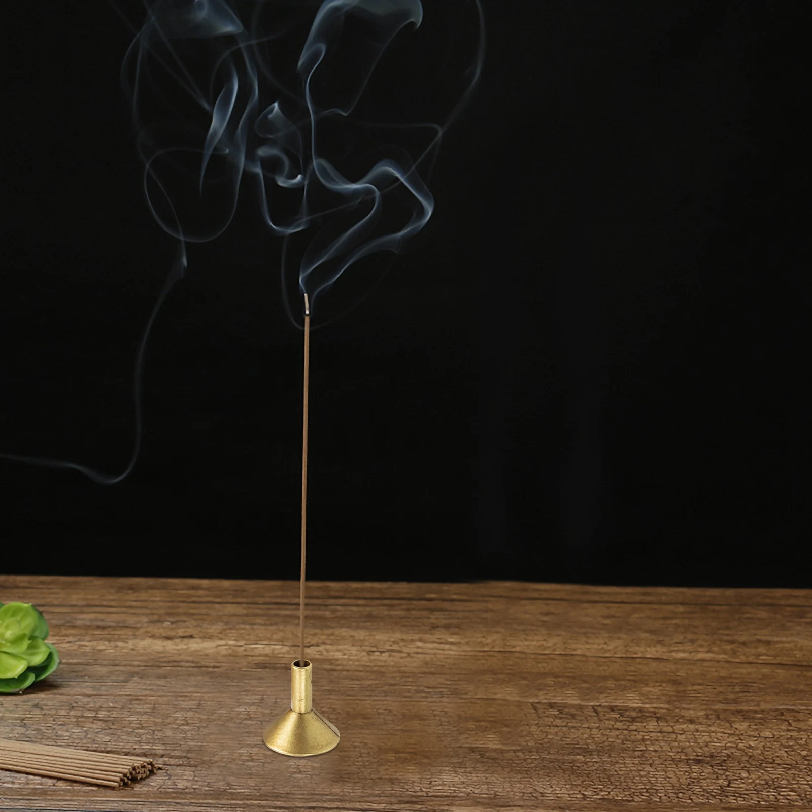 

50Pcs Backflow Incense Cone Holders Metal Censer Rack Portable Incense Stick Support Stand Burner Holder Rack Home Supplies