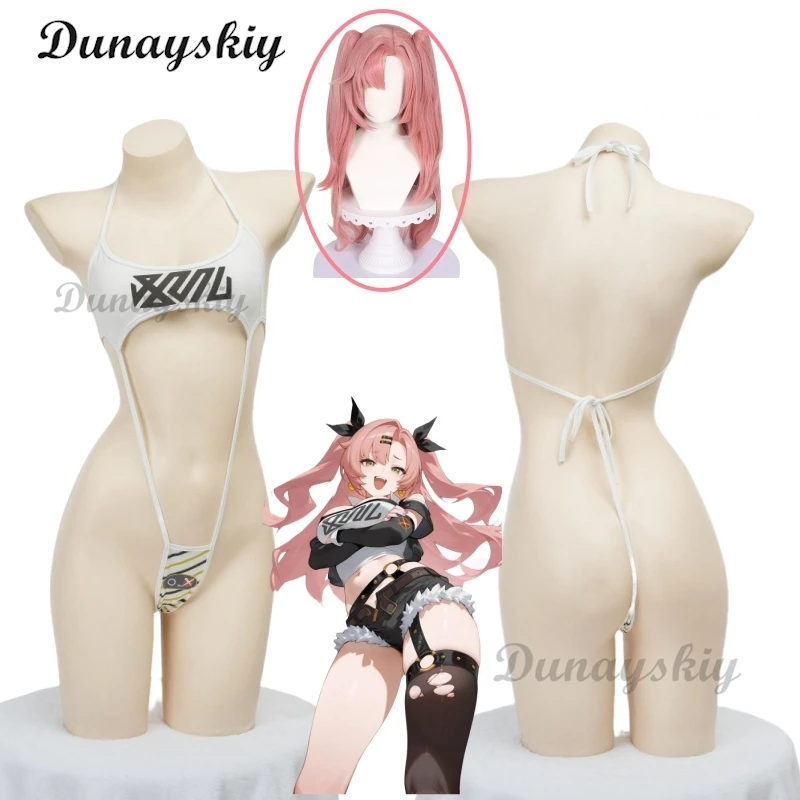 

Zenless Zone Zero Nicole Cosplay Set Cyberpunk Demara Bodysuit Bikini Costume 2025 Anime Expo/Halloween Sexy Roleplay Outfit