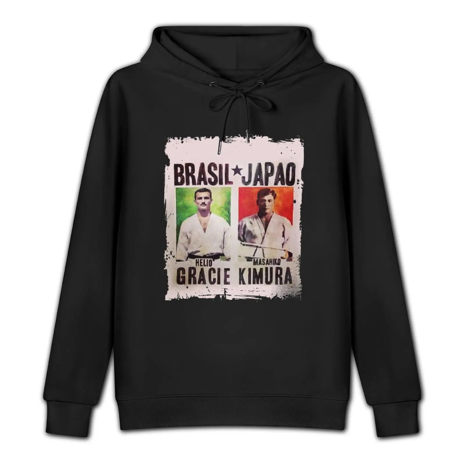 Grand Master Gracie vs Masahiko Kimura Fight Poster Pullover Hoodie men wear mens clothes new in hoodies