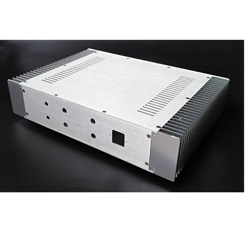 KYYSLB 430*90*308 мм полностью алюминиевый корпус усилителя, корпус SD4309B, корпус усилителя внешнего охлаждения небольшого класса A