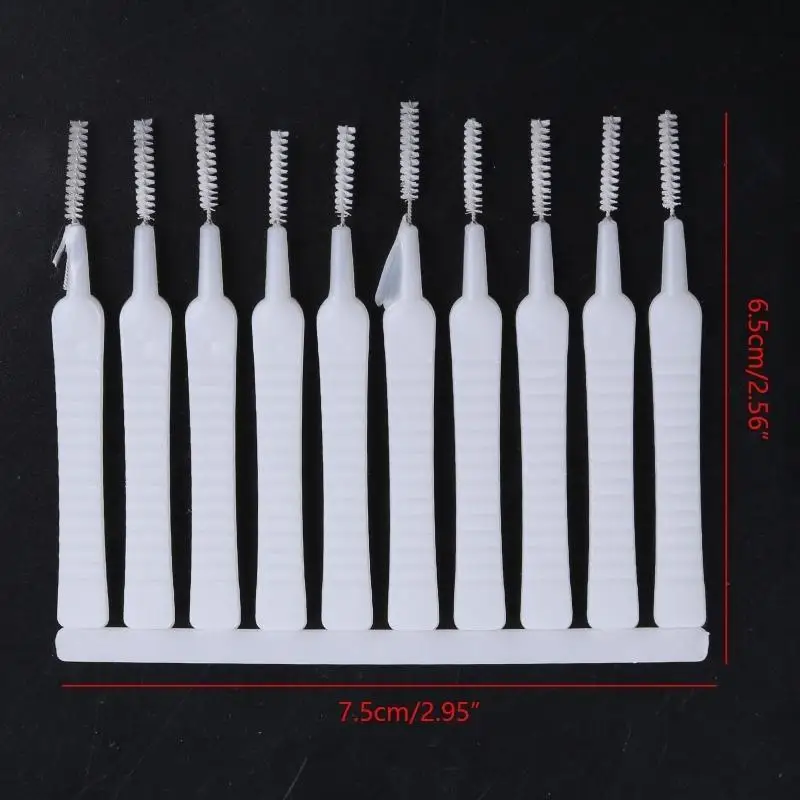 652F 1 Juego cepillo pequeño para ducha con orificio para teléfono móvil para limpieza multifuncional cabezal Br