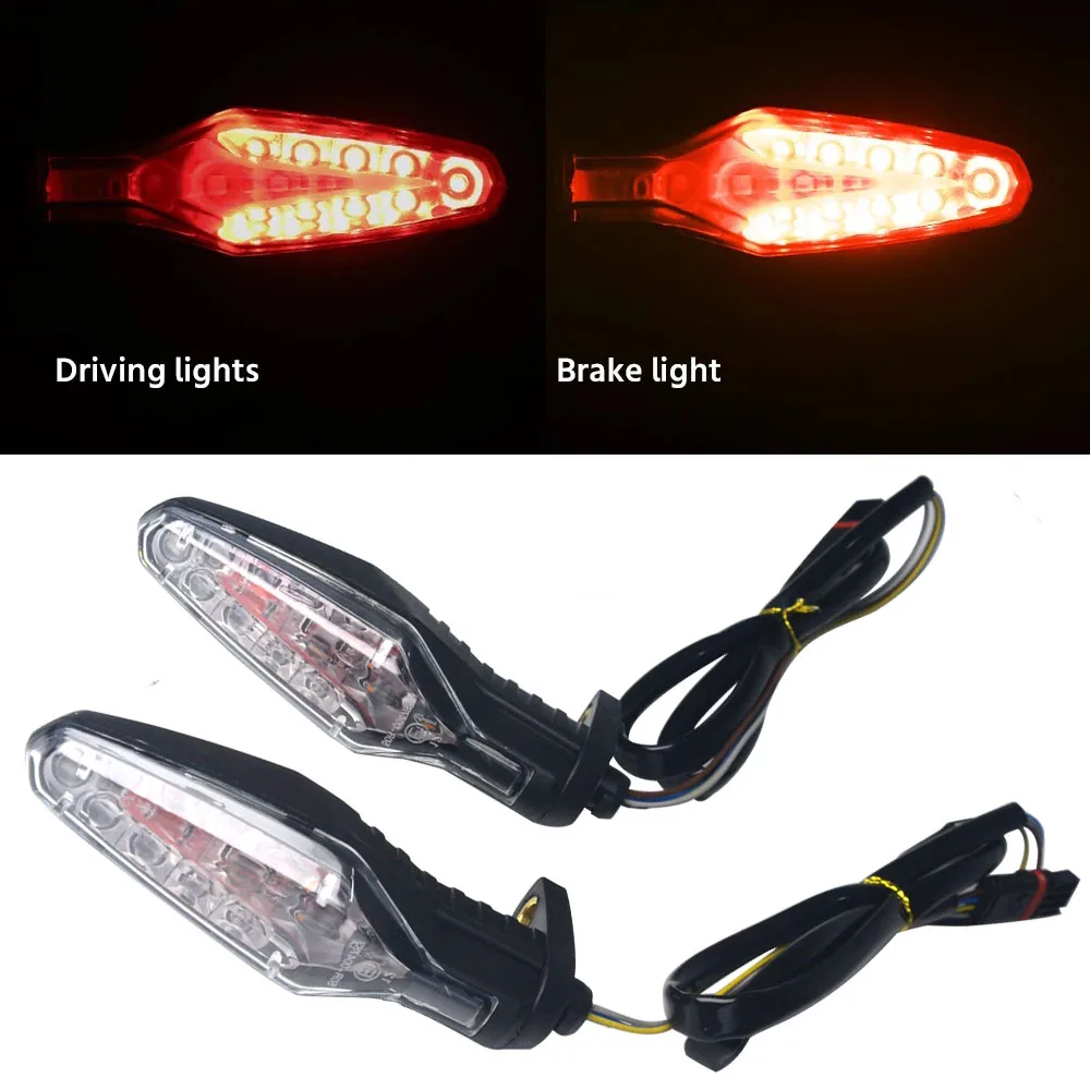 For BMW R1250GS ADV M1000RR S1000RR S1000XR S1000R F900GS R1300GS Motorcycle LED Turn Signal Rear Brake Tail Light Flashing Lamp