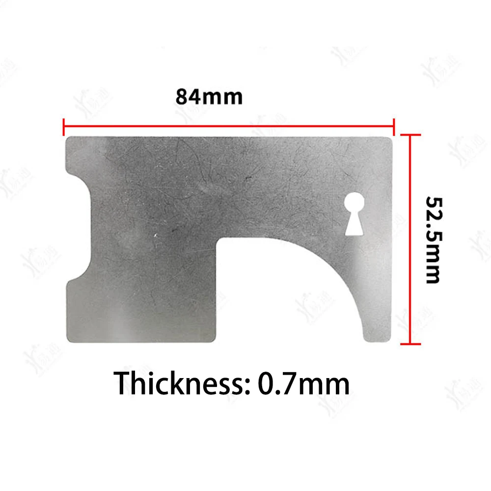 Toughness Plastic-Steel Insert Sheet Locksmith Tools Nano Plastic Steel Doors Joggling Bypass Tools Lock DIY Opener