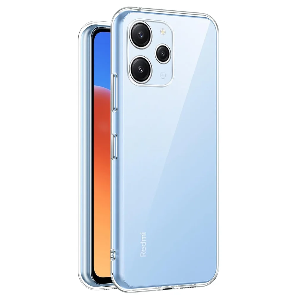 

Ultra Thin Silicone Soft Case For Xiaomi Redmi 14C 14R 13 13C 13R 12 12C 4G 5G Transparent Slim Shell Shockproof TPU Back Cover