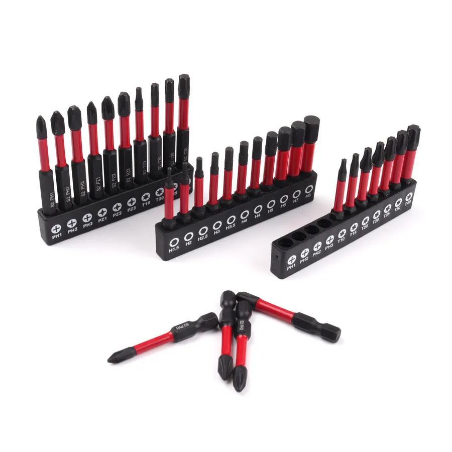 

S2 phosphating black rust proof screwdriver heads H, PH, T, PZ, suitable for maintenance tools