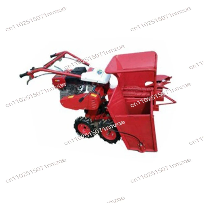 Mini Corn Combine Harvester with Peeler Basic Motor & Gearbox Components for Crop Planting