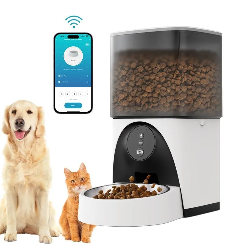 

Smart WiFi Pet Feeder - Revolutionizing Pet Nutrition with Advanced Technology, Intuitive App Interface, USB Support, and High-