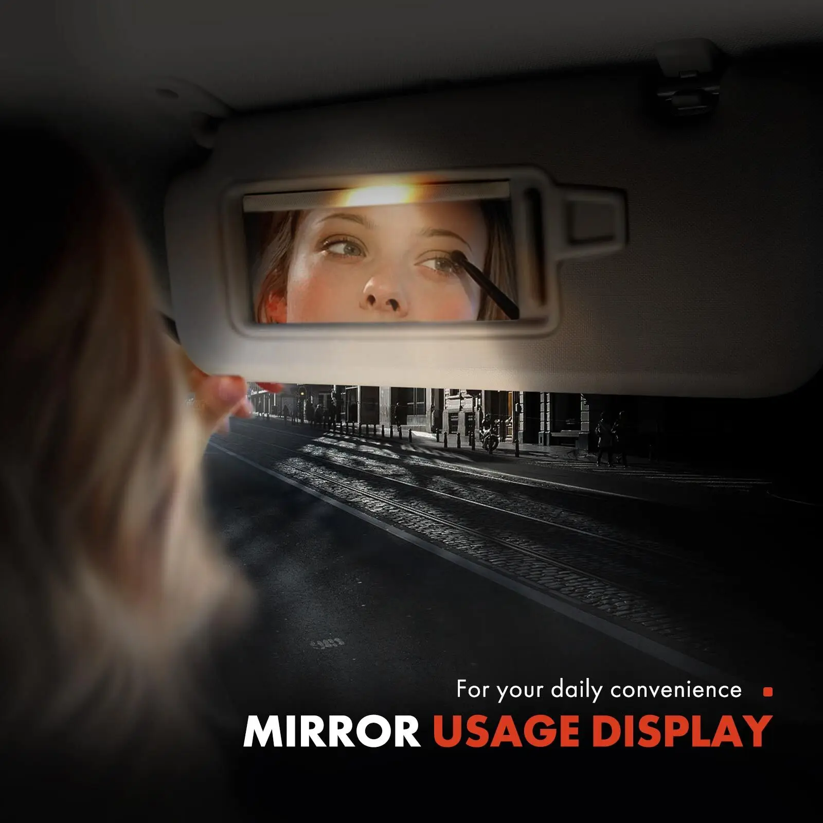 حاجب الشمس للسيارة حاجب الشمس لتويوتا هايلاندر 2014 2015 2016 2017 2018 2019 قطع غيار داخلية للوحة ظلة أمامية يسار يمين