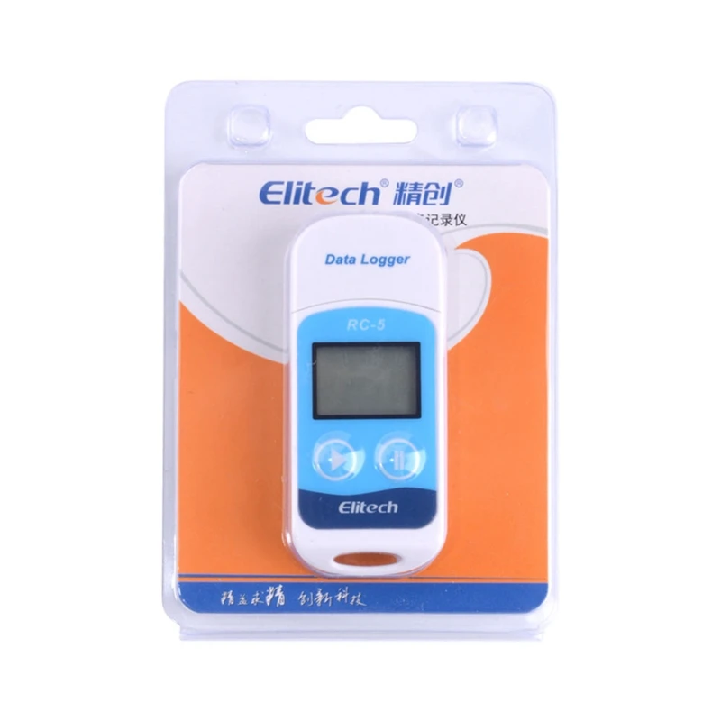 Elitech RC-5 High-Precision Digital USB Temperature Data Logger For Warehouse Storage Refrigerated Transport Laboratory