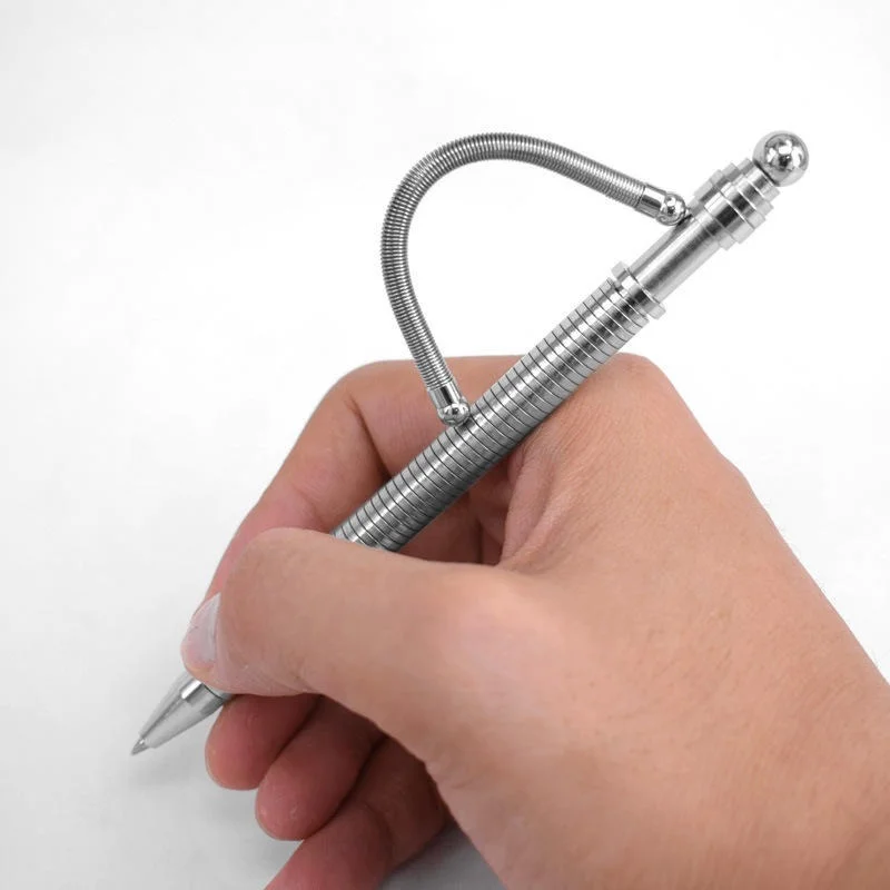 

Multifunctional Decompress Pen Puzzle Rotate Magic Magnetic Gel Pen Magnet Spring Ballpoint Student Educational Gift