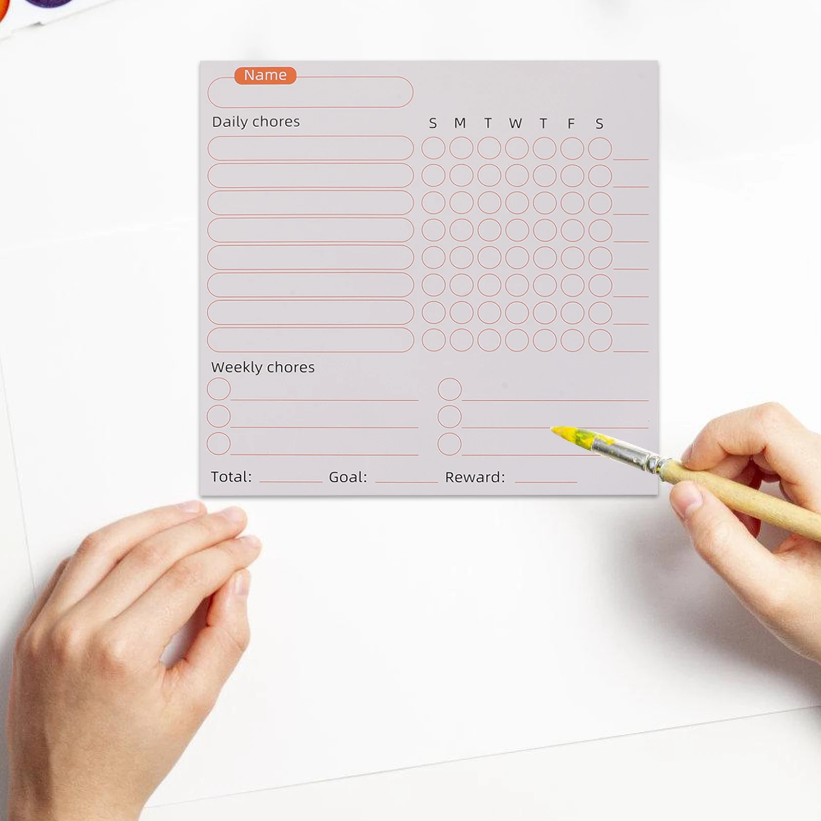 

Plan Statement Board Weekly Planner Magnetic Dry Erase Chores Chart Behavior for Kids Toddler