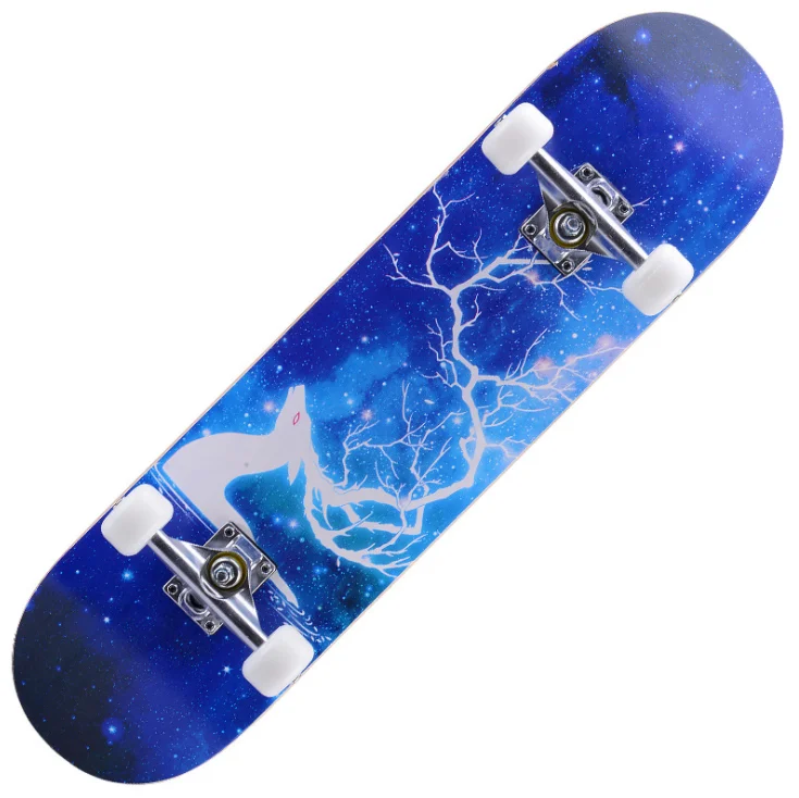 FANDING Skate Board Wholesale 80 cm Over 12 Years Old 7 Ply Maple Wood Skateboard