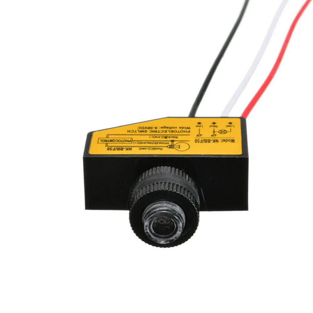 1 szt. Przełącznik fotoelektryczny NK-BB/F50 0,3ma 12V 24V przeciwzakłóceniowy eksport napięcia prądu stałego trójprzewodowy system DC8V-50V