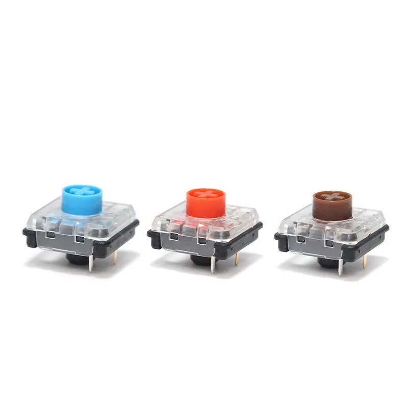 Kailh Choc V2 Low Profile Switch 1350 1353 Chocolate V2 Mechanical Keyboard Switches Custom Clicky Tactile Linear Blue Red Brown