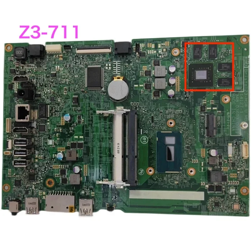 

Подходит для универсальной материнской платы Acer Z3-711 i3-5005U 14127-1 348.03603.0011, материнская плата, 100% протестирована, ОК, полностью работает