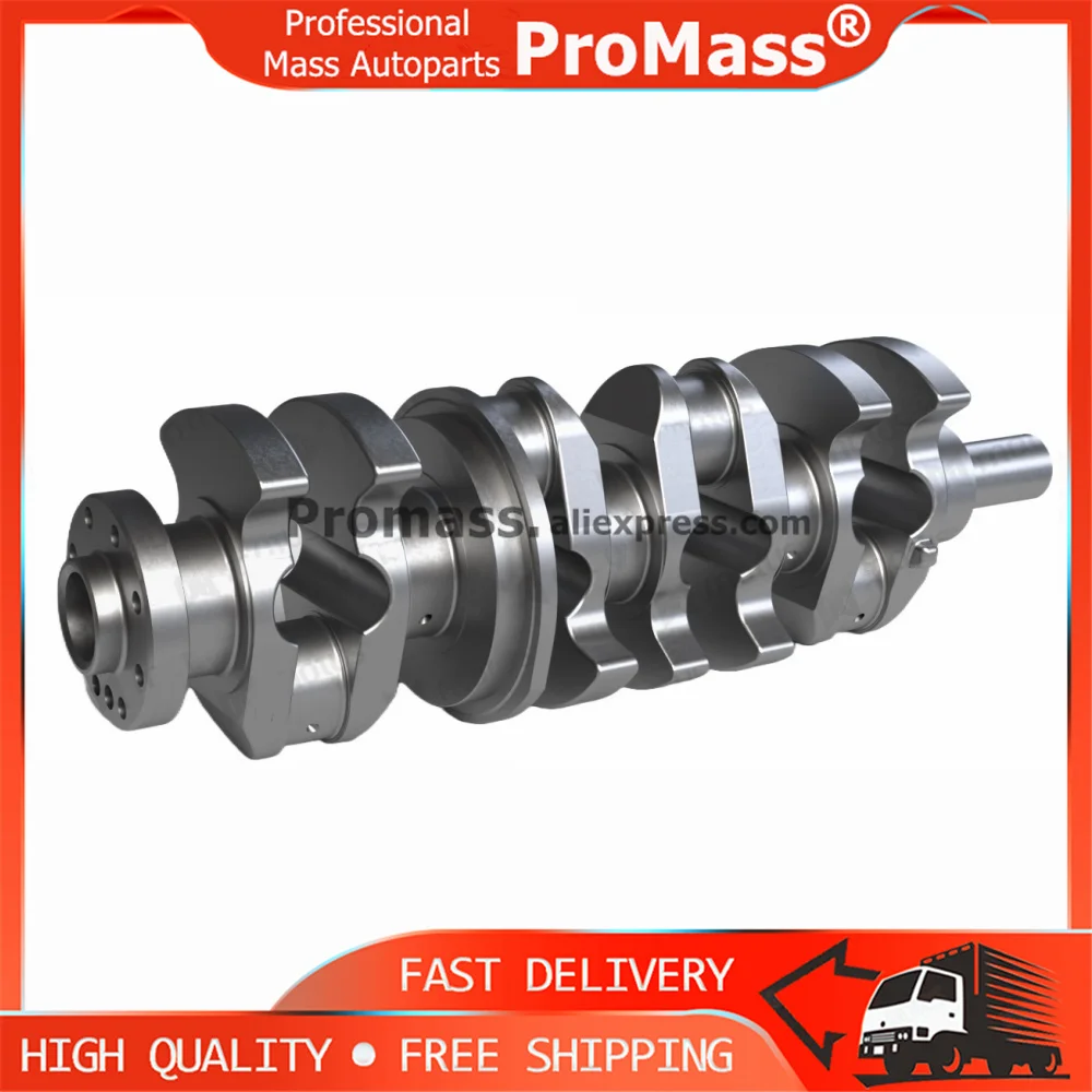 

New 1pcs 6710310101 Crankshaft for SSANGYONG Rodius Rexton Actyon D20R 2013-2019 OEM