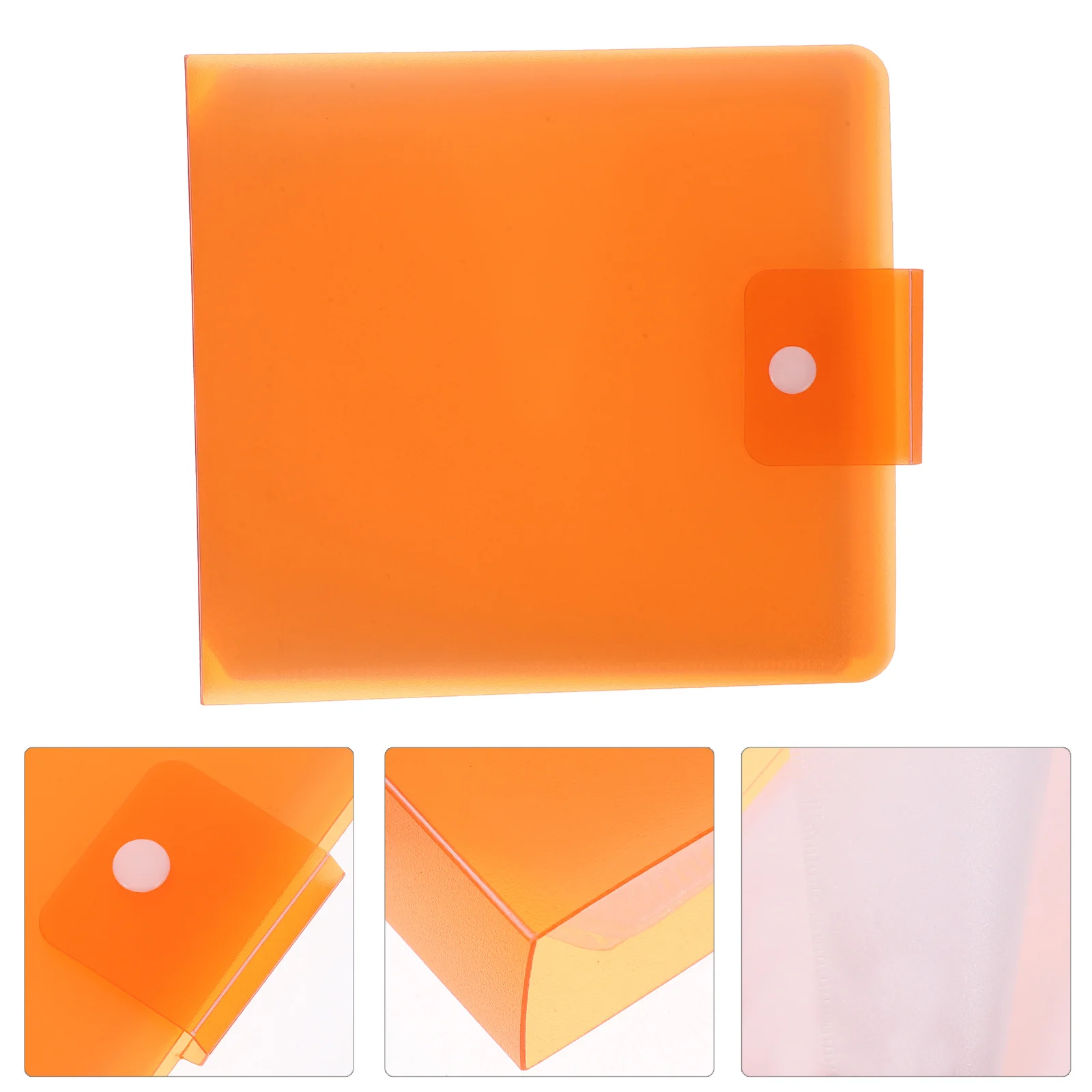 

1Pcs Large Capacity Cd Dvd Storage Box Transparent Portable Disc Case for Music Movie Game Collectors Plastic Organizer Holder