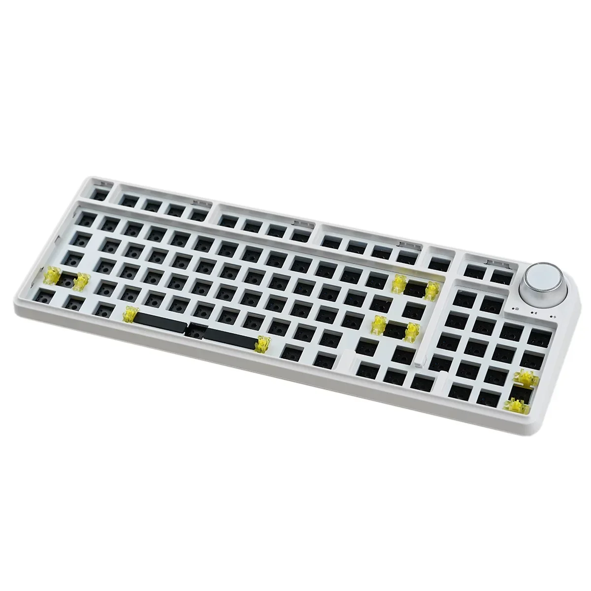 

MATHEW MK96 Gasket Mechanical Keyboard Kit Hot-swappable Three-mode Wireless Knob Prelubed Stab,Dynamic RGB Light