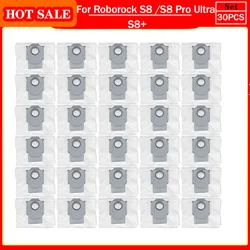 Roborock S8 Dust Bags S8 Plus / S8 Pro Ultra Garbage Bag Accessories   Robot Vacuum Cleaner Replacement Spare Parts