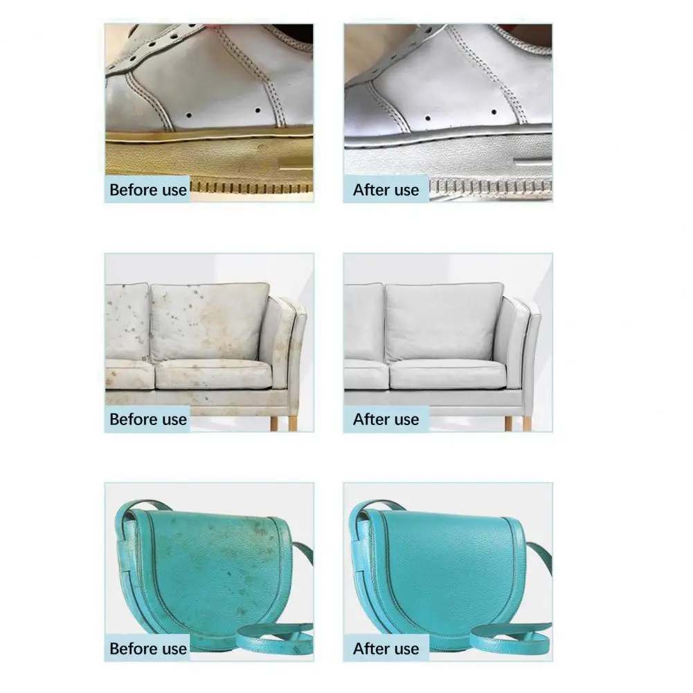 Pasta per scarpe crema per la rimozione della polvere crema detergente per scarpe Versatile con ingredienti sicuri spugna facile da usare per multifunzionale
