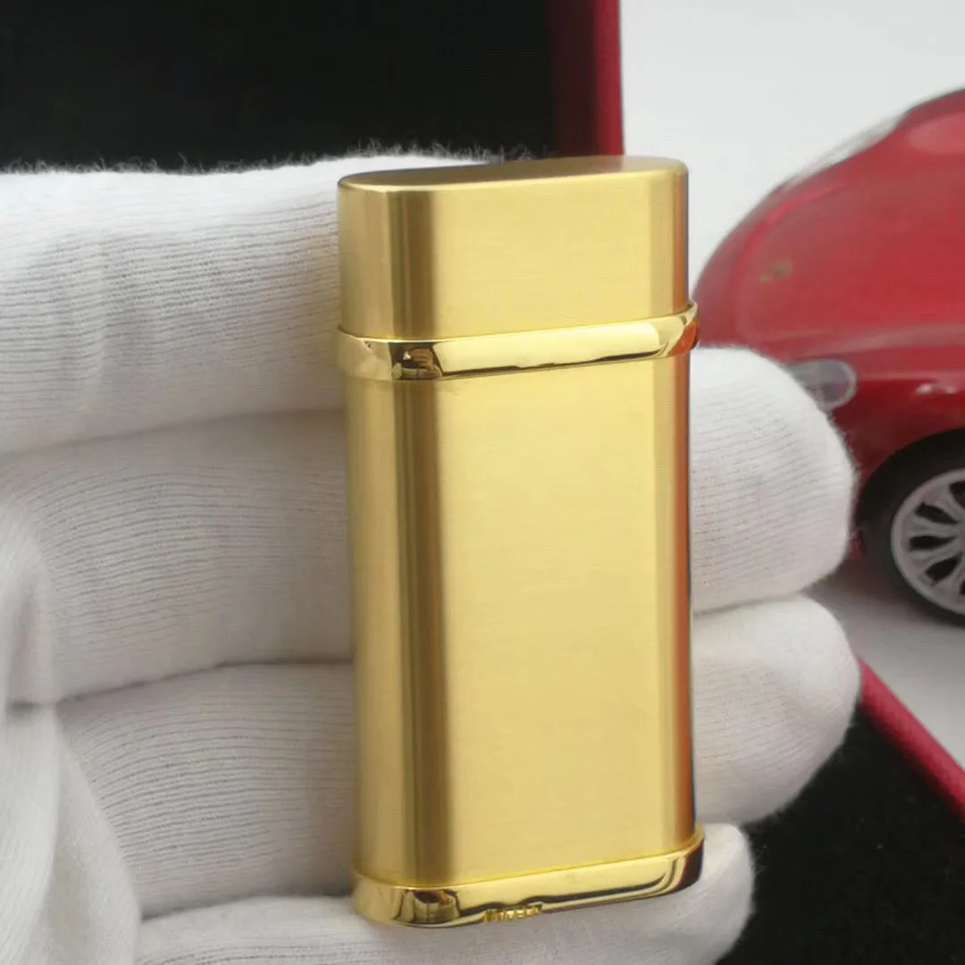 

Windproof Lighter Vintage Jet Flame Lighter Inflatable Gas Lighter Metal Sense Cigar Cigarettes Accessories Tools Gift CY