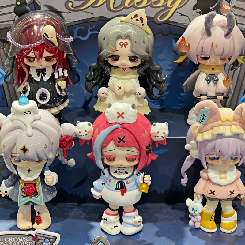 

Missy Sweet Mourning Lolita Crow Paradise Series слепая коробка Mystery Box игрушки милый экшн-фигурка аниме модель подарочная игрушка