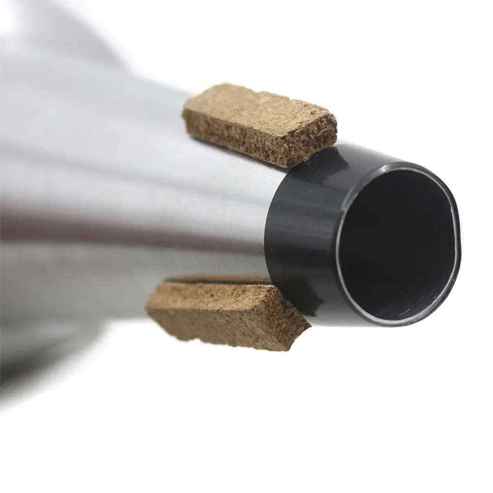 

1Pcs Tenor Slide Trombone Mute Aluminium Alloy Professional Music Instrument Mute Device Long Trombone Accessories Silver