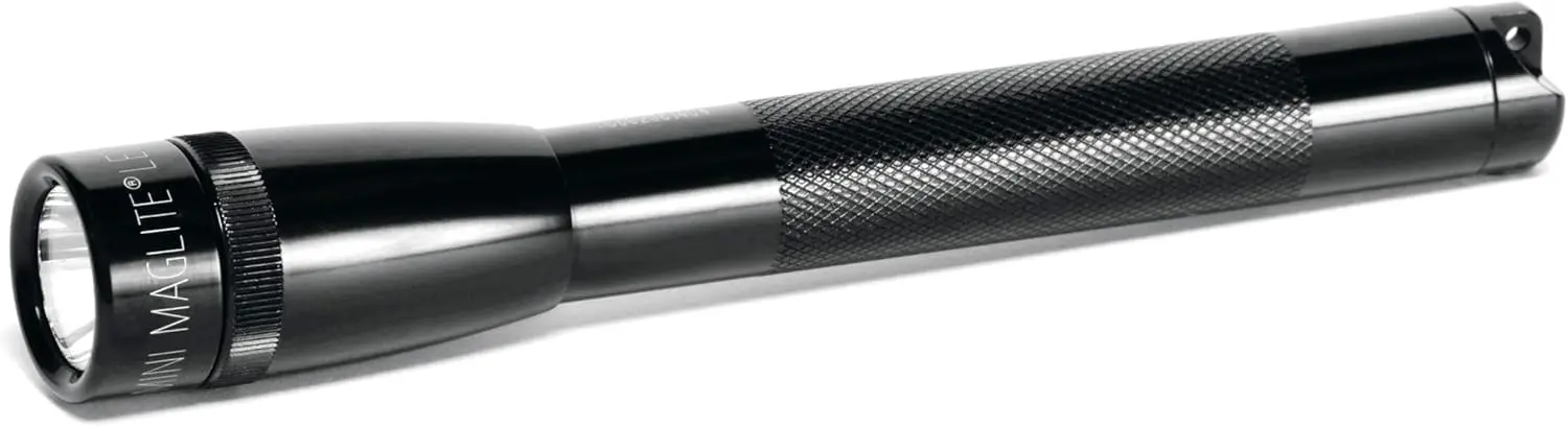 

Compact 2-Cell AA LED Flashlight with Holster, Adjustable Beam from Spot to Flood, Ultra Bright 272 Lumens
