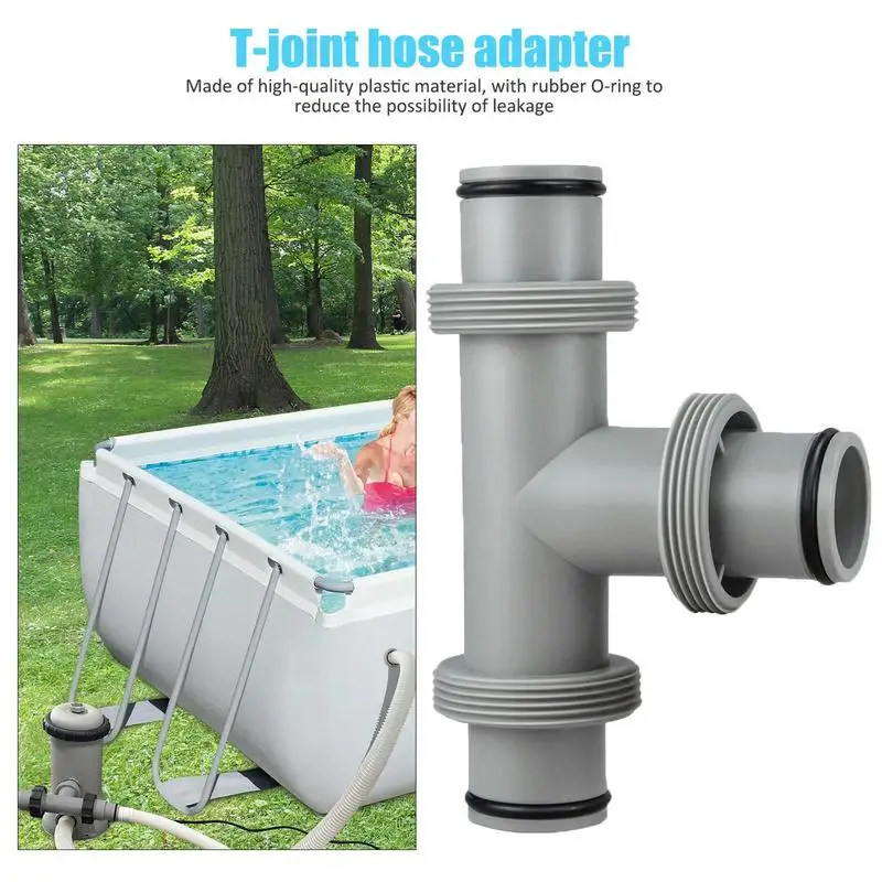 T Joint For Water Hose Tube Hose Fitting Tees Cross Eng Plug Joint Hose Connection Quick Coupling Tool Irrigation System Fitting