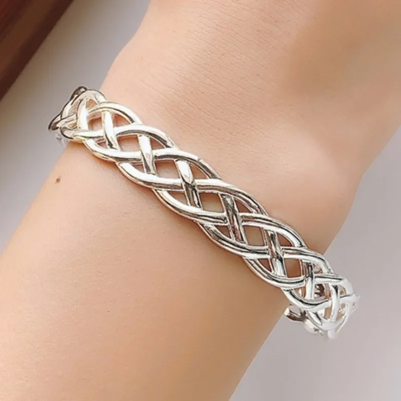 ventfille-925-prata-esterlina-cruz-pulseira-para-mulheres-versatil-retro-tendencia-oco-tecer-punk-joias-presente-dropshipping-atacado